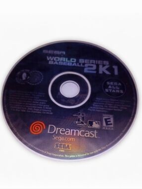 World Series Baseball 2K1 🔥 Sega Dreamcast 🕹 Vintage Video Game